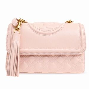 Tory Burch Fleming Quilted Leather Convertible Shoulder Bag